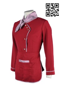 CL018 custom top quality cleaning uniforms, online buy wholesale maintainence uniform uniform for maid